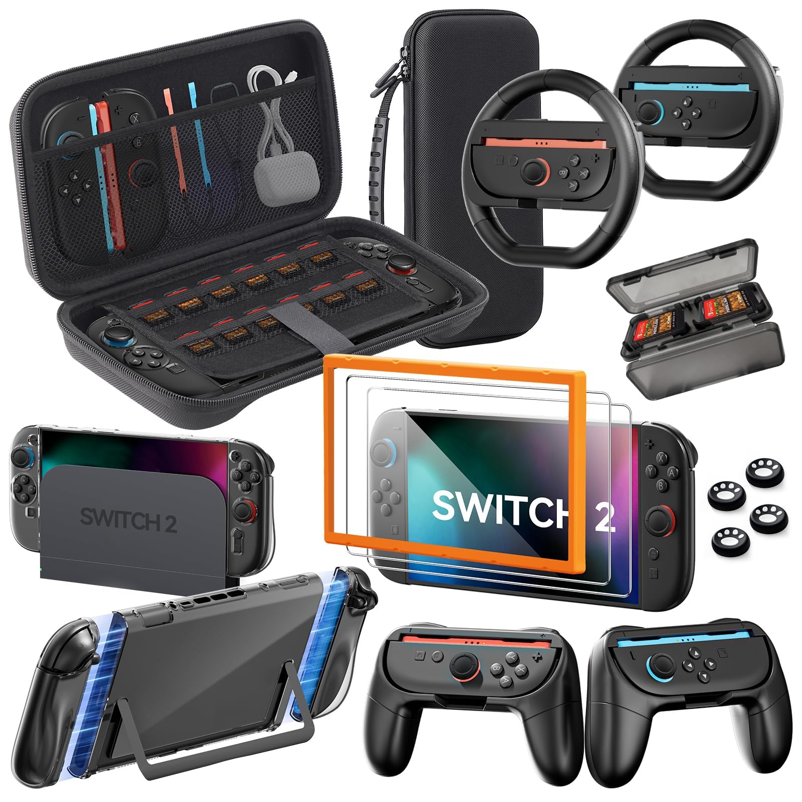 Nintendo Switch 2 18-in-1 Accessories Bundle – Flex Gaming