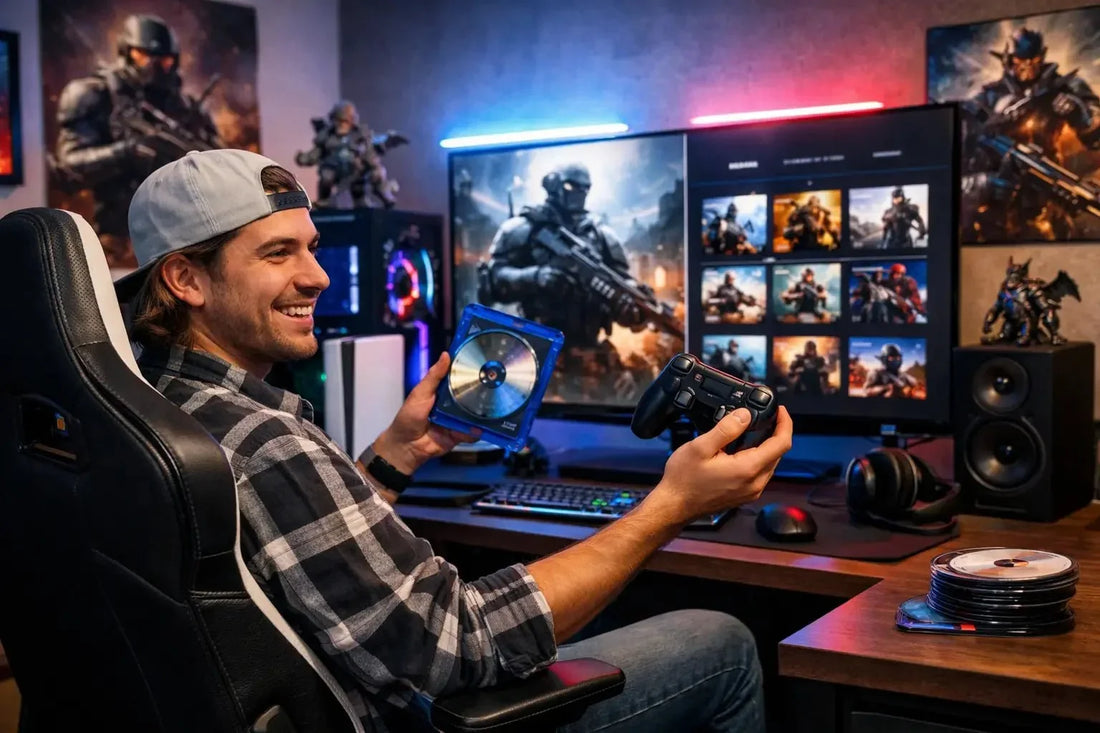 Digital vs Disc Gaming for Your Game Setup - Flex Gaming