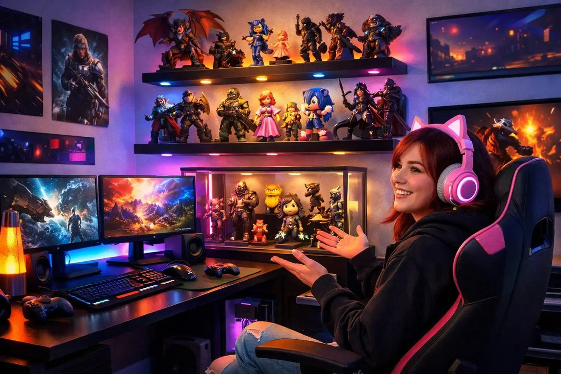 Gaming Figurines Display Ideas for Better Setups - Flex Gaming