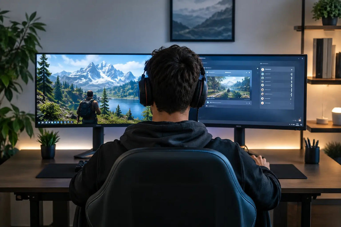 How to Set Up Dual Monitors for Better Gaming - Flex Gaming
