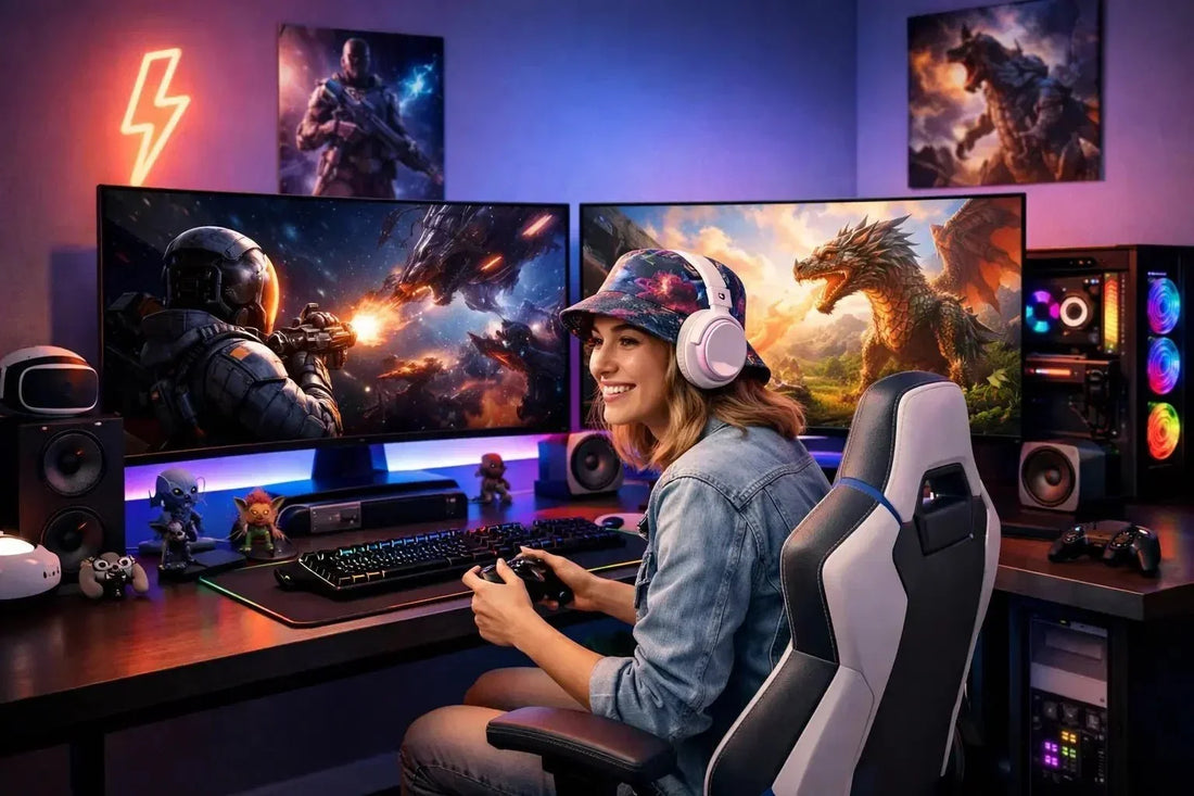 OLED versus QLED gaming monitor comparison for the ultimate setup