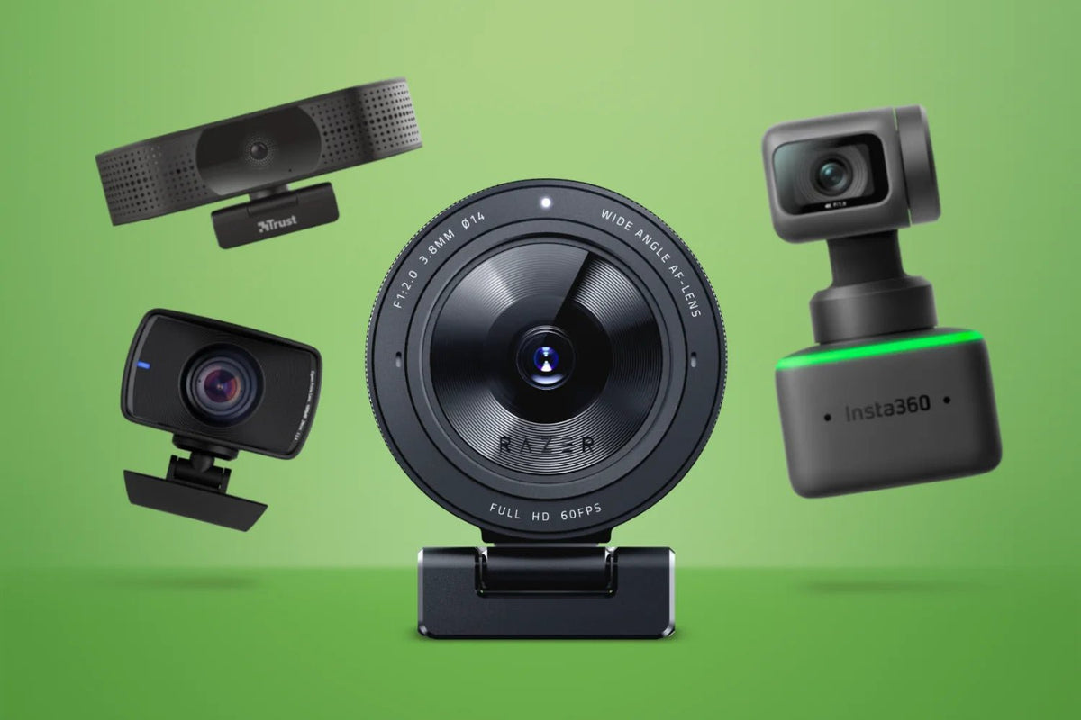 Webcams and video recorders for gaming, streaming, and content creation