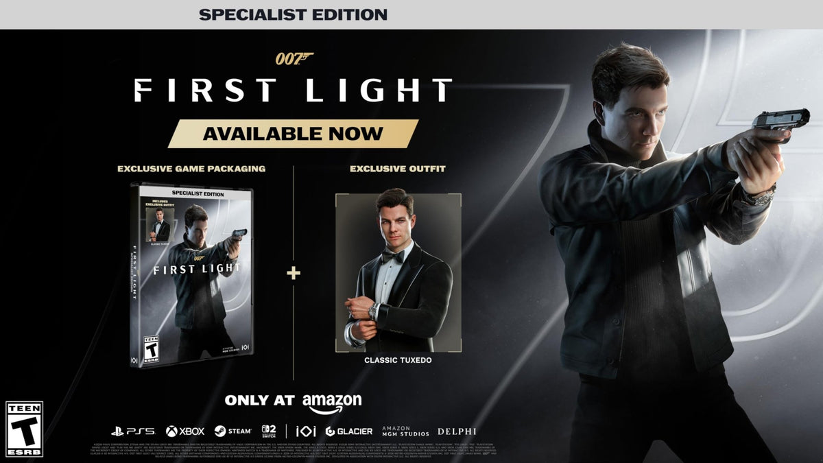 007 First Light – PS5, Xbox, PC & Switch 2 - Flex Gamingproduct_type