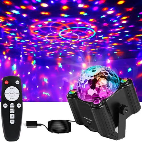3-Magic Ball Disco Party Light with Dual Laser – 2 Variants - Flex Gamingproduct_type
