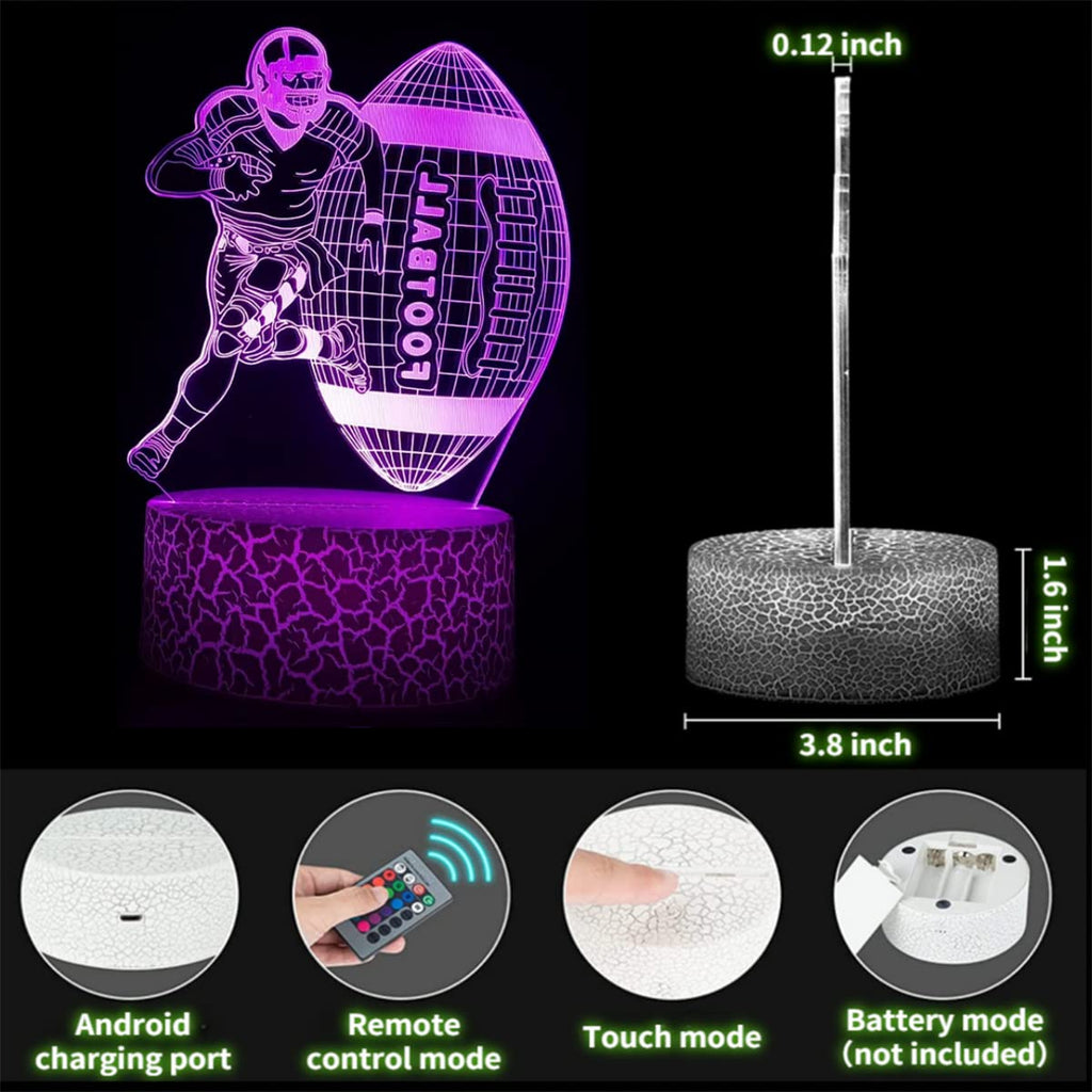 3D Illusion Night Light with Swappable Acrylic Panels – 6 Designs - Flex Gamingproduct_type
