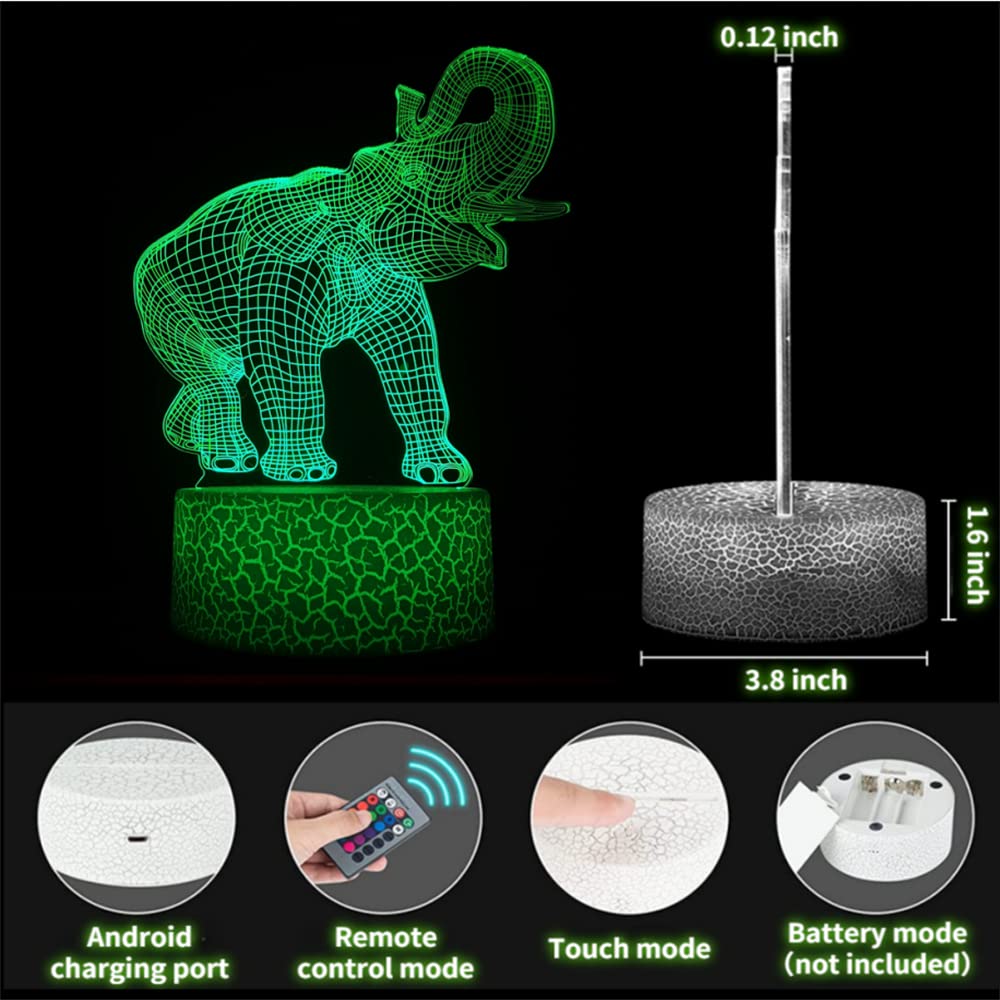 3D Illusion Night Light with Swappable Acrylic Panels – 6 Designs - Flex Gamingproduct_type