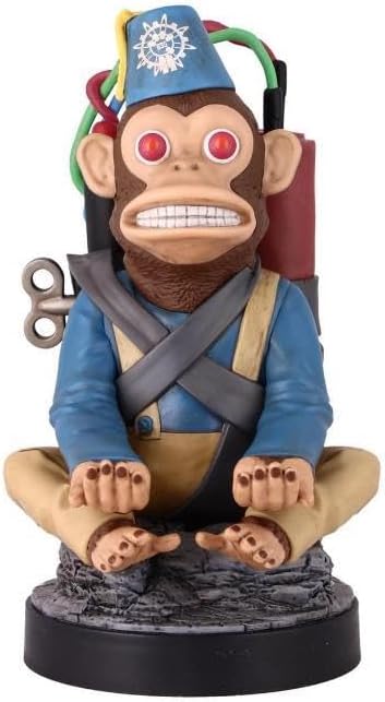 Exquisite Gaming: Call of Duty: Monkeybomb - Original Mobile Phone & Gaming Controller Holder, Device Stand, Cable Guys, Licensed Figure - Flex Gamingproduct_type