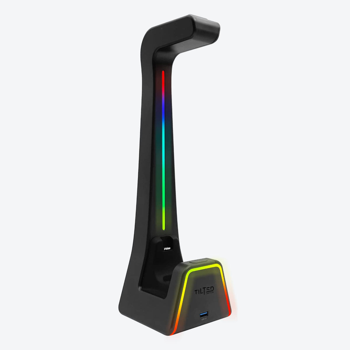 Tilted Nation 3 in 1 Gaming Headset and Controller Stand for PS5 and Xbox Series X Charging Station - Game Controller Holder and Headphone Stand for Desk with PlayStation and Xbox Magnetic Charger - Flex Gamingproduct_type