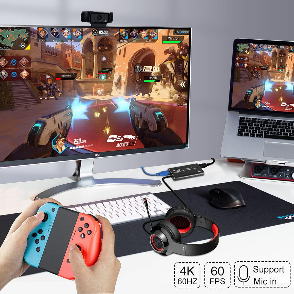 4K HDMI Video Capture Card 1080P 60FPS – 2 Colors - Flex Gamingproduct_type