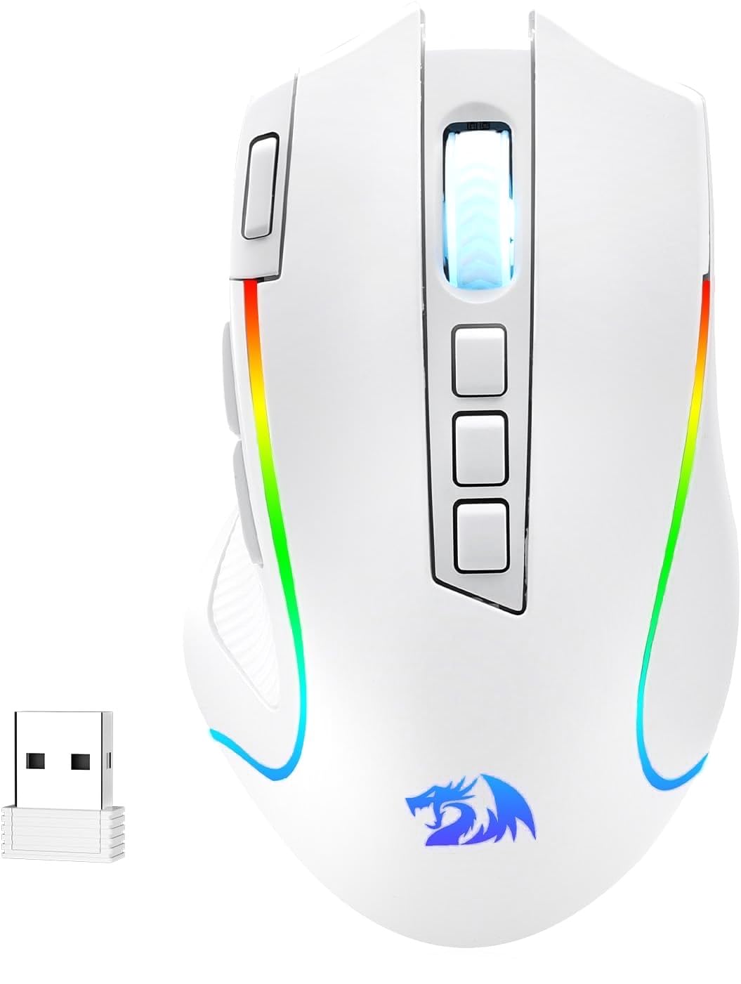 Redragon M612 Predator RGB Gaming Mouse, 8000 DPI Wired Optical Mouse with 11 Programmable Buttons & 5 Backlit Modes, Software Supports DIY Keybinds Rapid Fire Button - Flex Gamingproduct_type