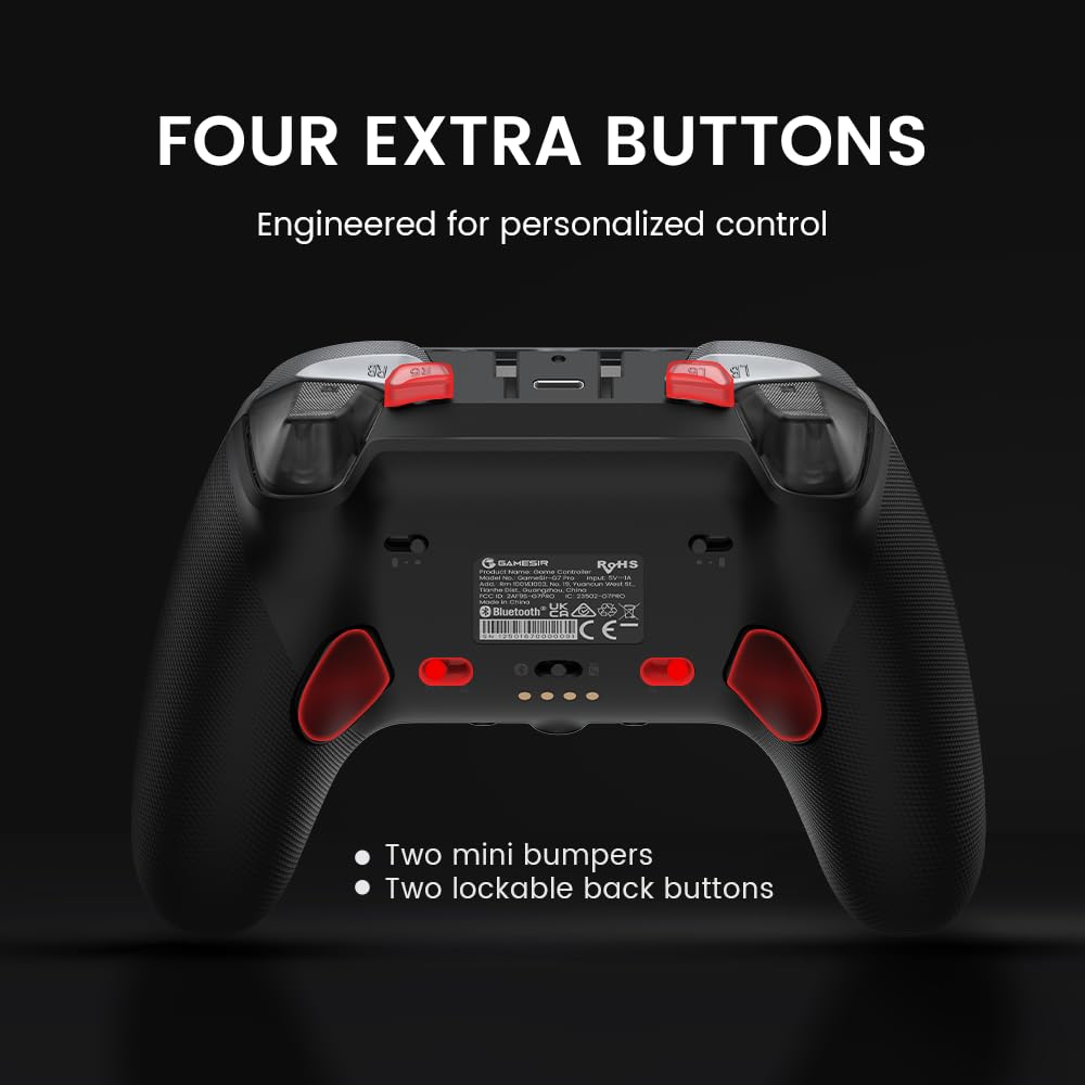 GameSir G7 Pro Wired Controller for Xbox Series X|S, Xbox One, Wireless Gamepad for PC&Android with TMR Sticks, Hall Effect Analog Triggers, 1000Hz Polling Rate, 3.5mm Audio Jack - Black - Flex Gamingproduct_type