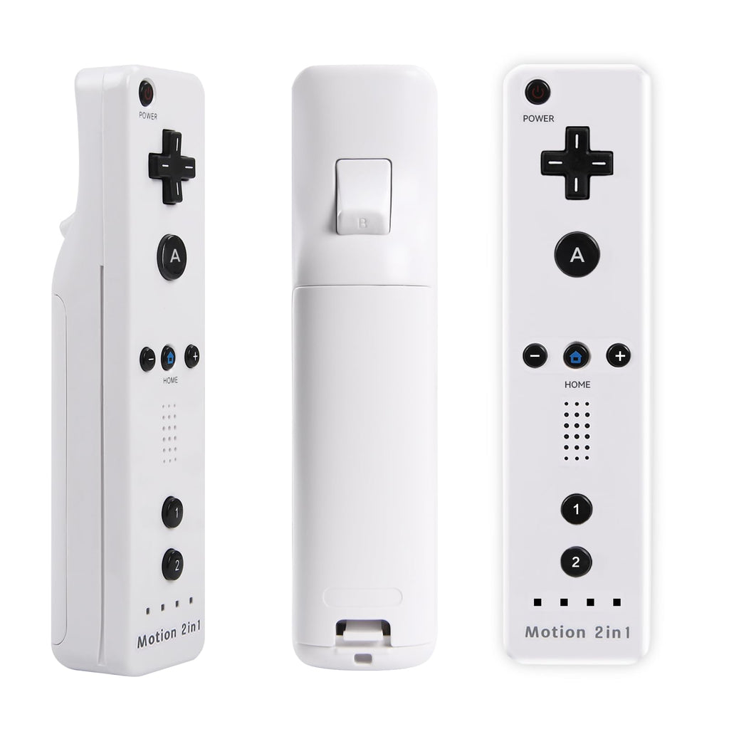 Motion Plus Wii Controllers 2Packs with Nunchucks, Wii Remote Controllers Compatible for wii and Wii U with Built in Motion Plus - Flex Gamingproduct_type