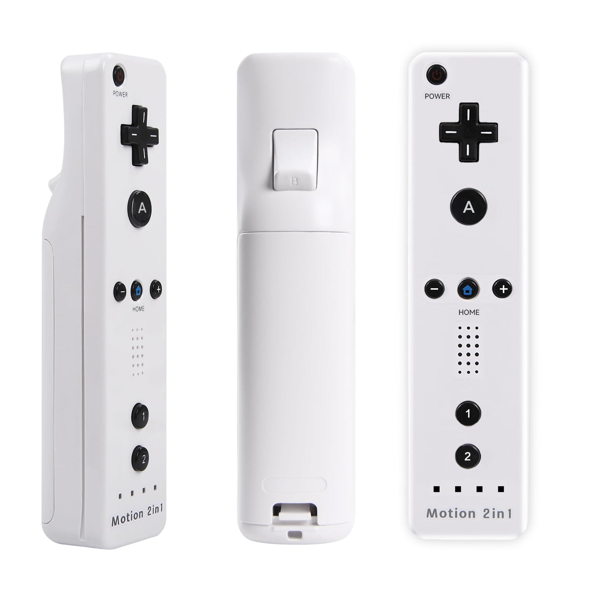 Motion Plus Wii Controllers 2Packs with Nunchucks, Wii Remote Controllers Compatible for wii and Wii U with Built in Motion Plus - Flex Gamingproduct_type