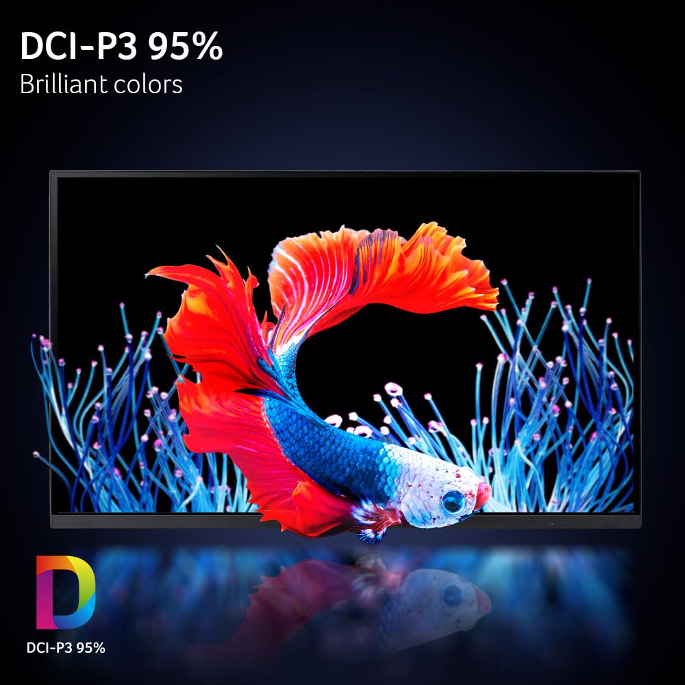 acer Nitro 27 Inch QHD 2560 x 1440 IPS Gaming Monitor | AMD FreeSync | Up to 180Hz Refresh | Up to 0.5ms | DCI-P3 95% | HDR 10 Support | One Display Port 1.2 & Two HDMI 2.0 | KG271U N3bmiipx - Flex Gamingproduct_type