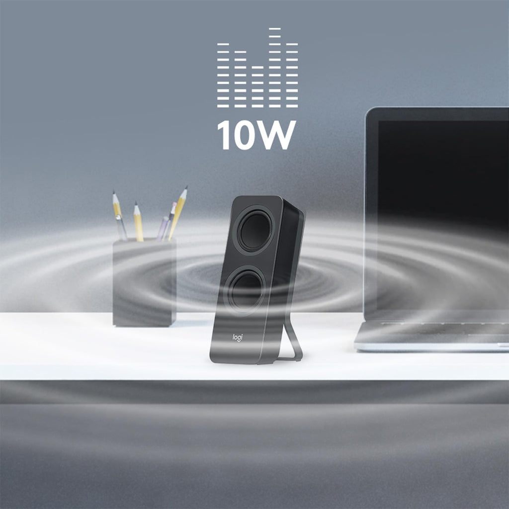 Logitech Z207 2.0 Bluetooth Stereo Computer Speakers – 2 Colors