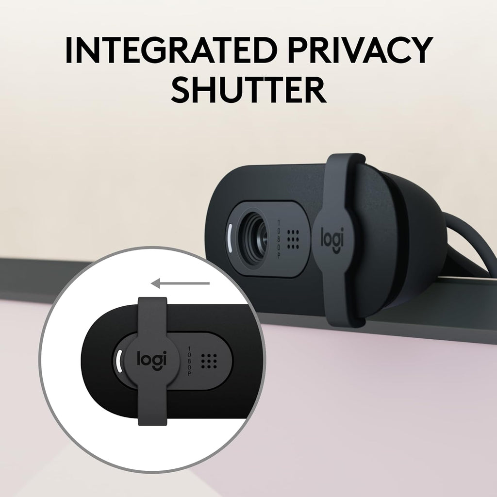 Logitech Brio 101 Full HD 1080p Webcam – 2 Colors & 2 Sizes