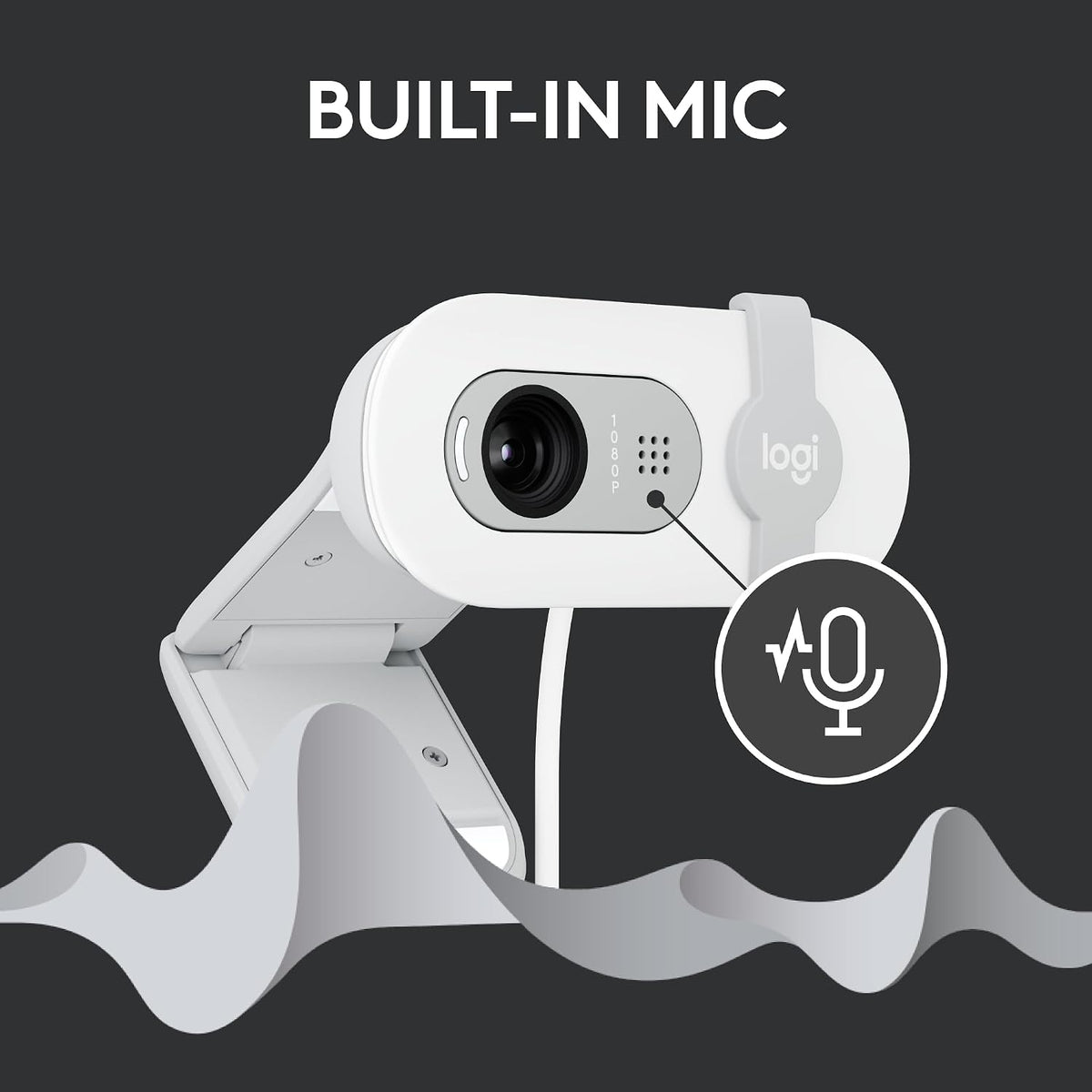 Logitech Brio 101 Full HD 1080p Webcam – 2 Colors & 2 Sizes