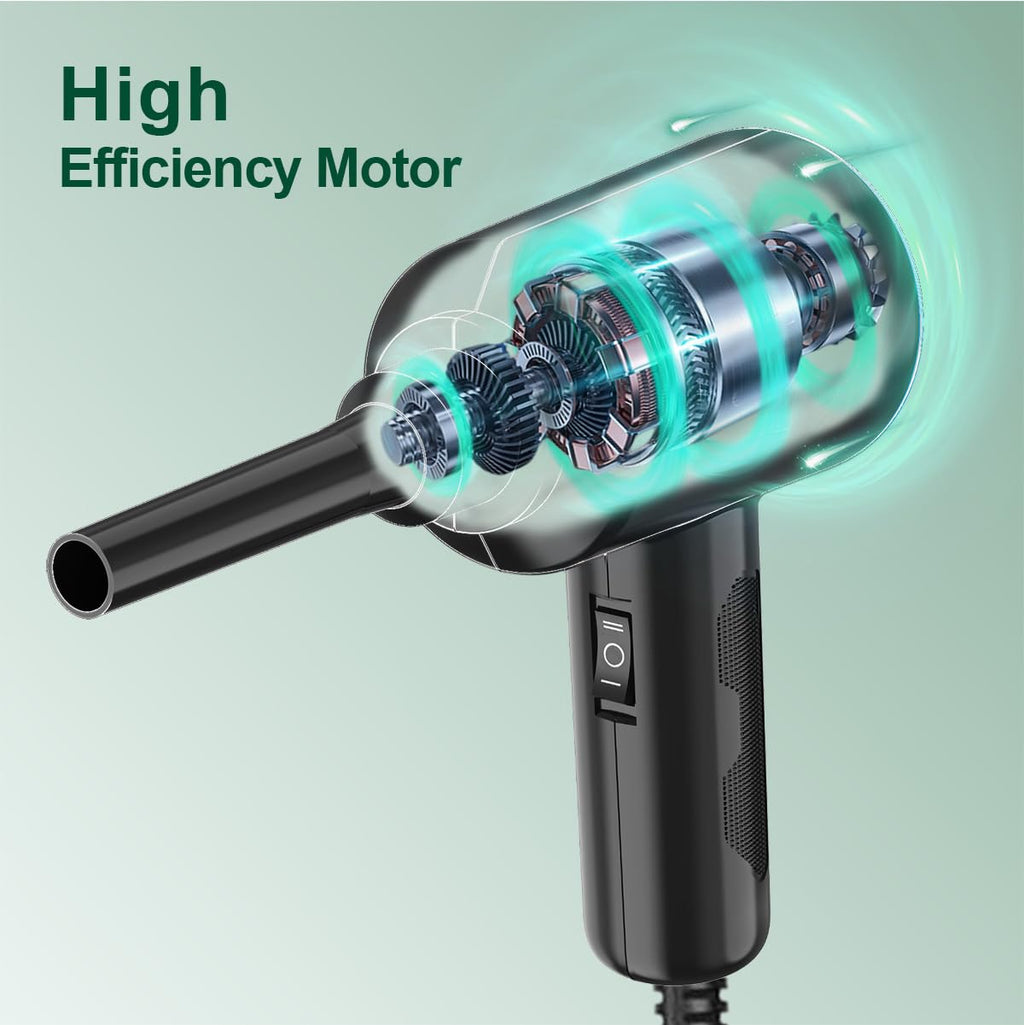 Meudeen Air Duster - Electric Air Blower - 5.74oz High Power Cleaning for Computer - PC - 2 Gear Compressed Air - Flex Gamingproduct_type