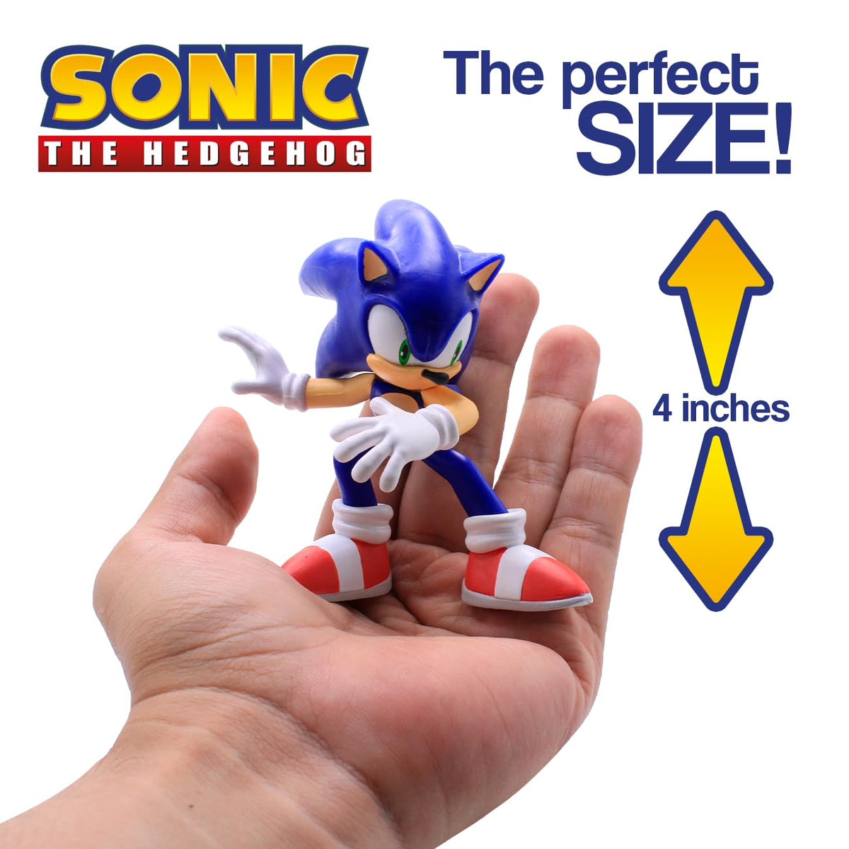 Just Toys Sonic the Hedgehog 4 Inch Action Figures – 11 Styles