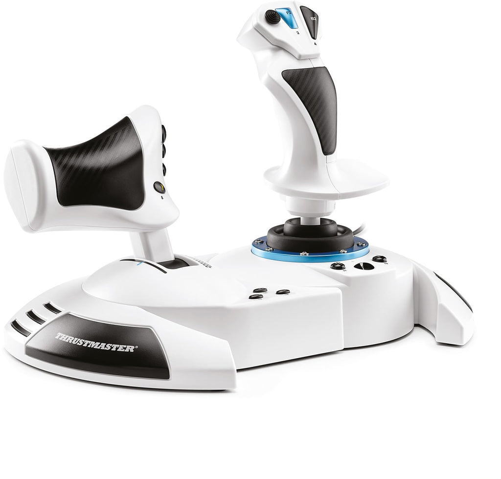 Thrustmaster T-Flight Full Kit HOTAS with Rudder Pedals - XBOX & PC | Hall-Effect joystick, 5 axes, 14 mappable buttons, detachable throttle, hat switch, adjustable resistance, for flight sims - Flex Gamingproduct_type