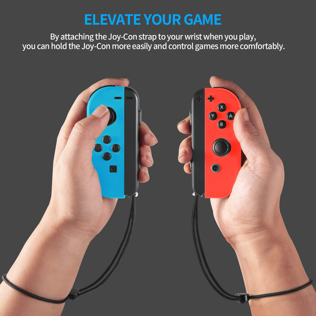MOSAHOLL Wrist Strap for Switch Controller – 2 Pack Lanyard Replacement Parts Accessories for Joycon Controller - Flex Gamingproduct_type