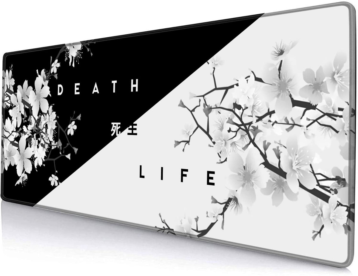 Gaming Mouse Pad, Large Non-Slip Rubber Base Mousepad, Keyboard Mouse Mat, Desk Pad with Stitched Edges, 31.5x11.8inch, Dazzling Galaxy - Flex Gamingproduct_type
