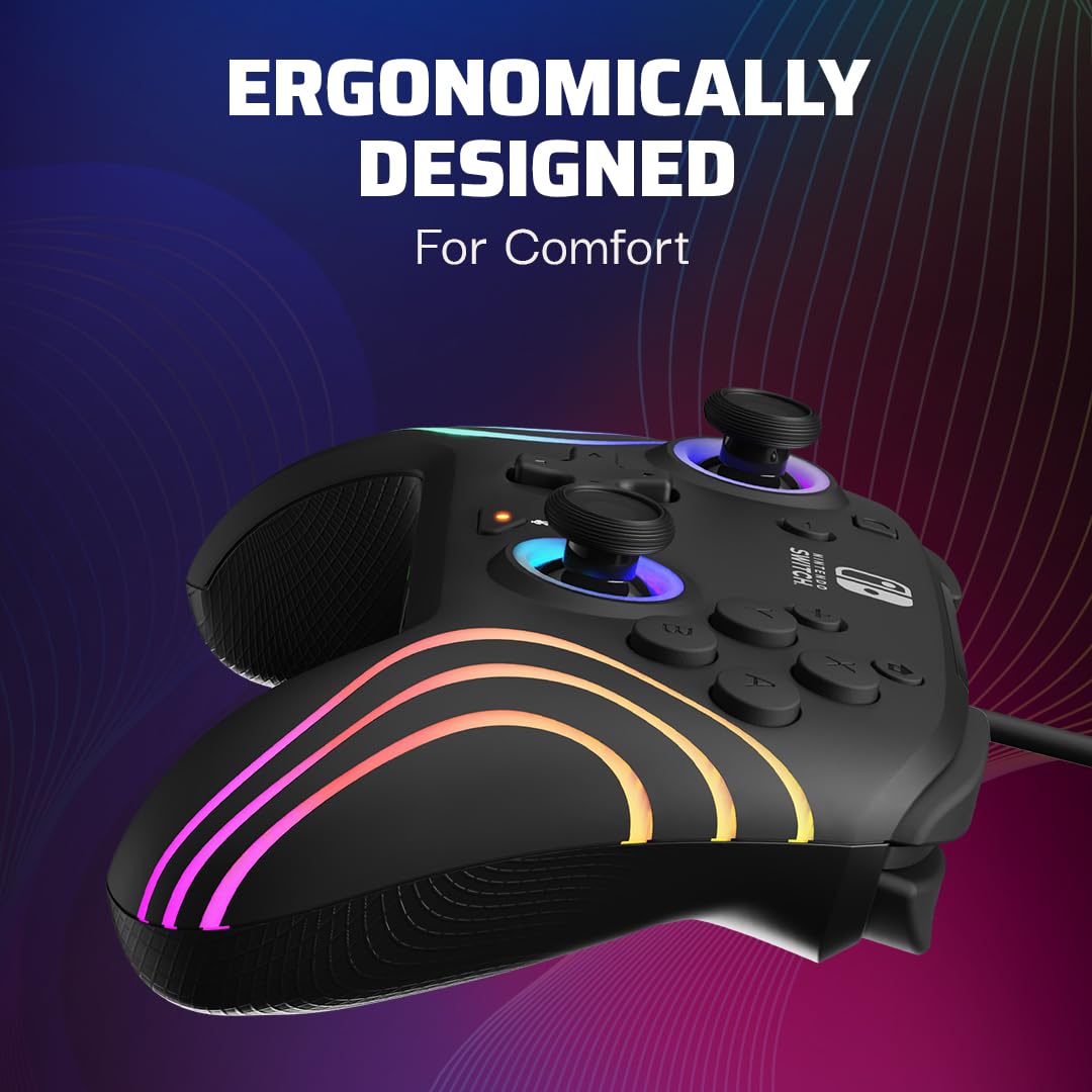 PDP Afterglow Wave RGB Switch Controller – Wired & Wireless
