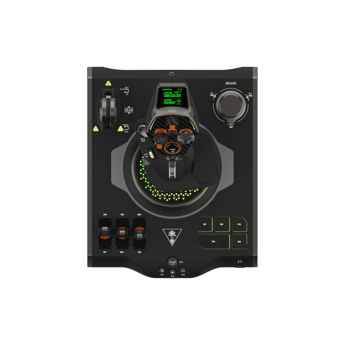 Turtle Beach VelocityOne Flight Universal Control System - Xbox Series X & Xbox Series S, Xbox One & Windows 10 & 11 PCs with Yoke Handle, Throttle Quadrant, Trim Wheel & Rudder Controls | Xbox Series X|S, Xbox One, Windows PC, Complete Controls, Yoke Han - Flex Gamingproduct_type