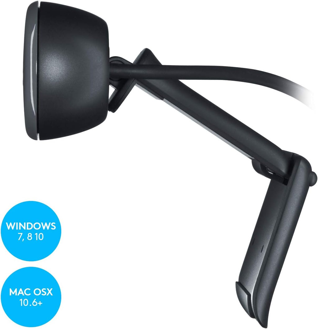 Logitech Brio 101 Full HD 1080p Webcam – 2 Colors & 2 Sizes