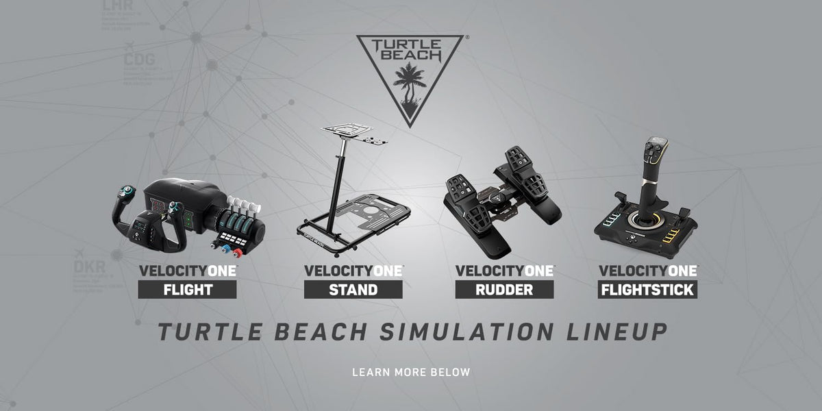Turtle Beach VelocityOne Flight Universal Control System - Xbox Series X & Xbox Series S, Xbox One & Windows 10 & 11 PCs with Yoke Handle, Throttle Quadrant, Trim Wheel & Rudder Controls | Xbox Series X|S, Xbox One, Windows PC, Complete Controls, Yoke Han - Flex Gamingproduct_type