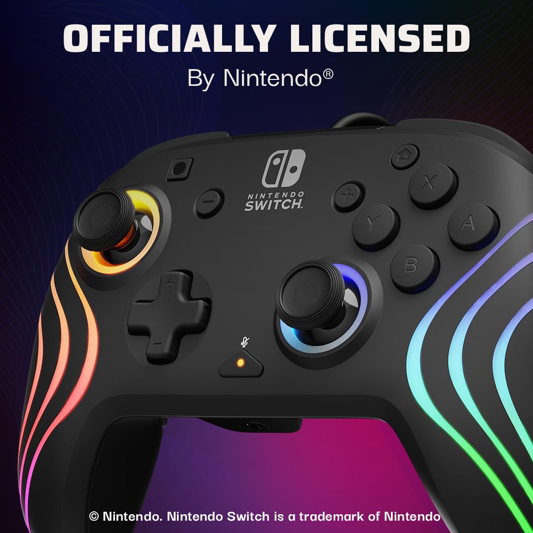 PDP Afterglow Wave RGB Switch Controller – Wired & Wireless