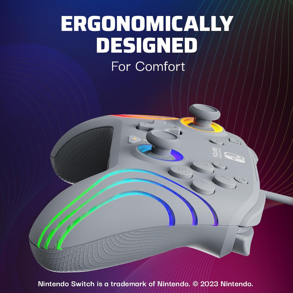 PDP Afterglow Wave RGB Switch Controller – Wired & Wireless