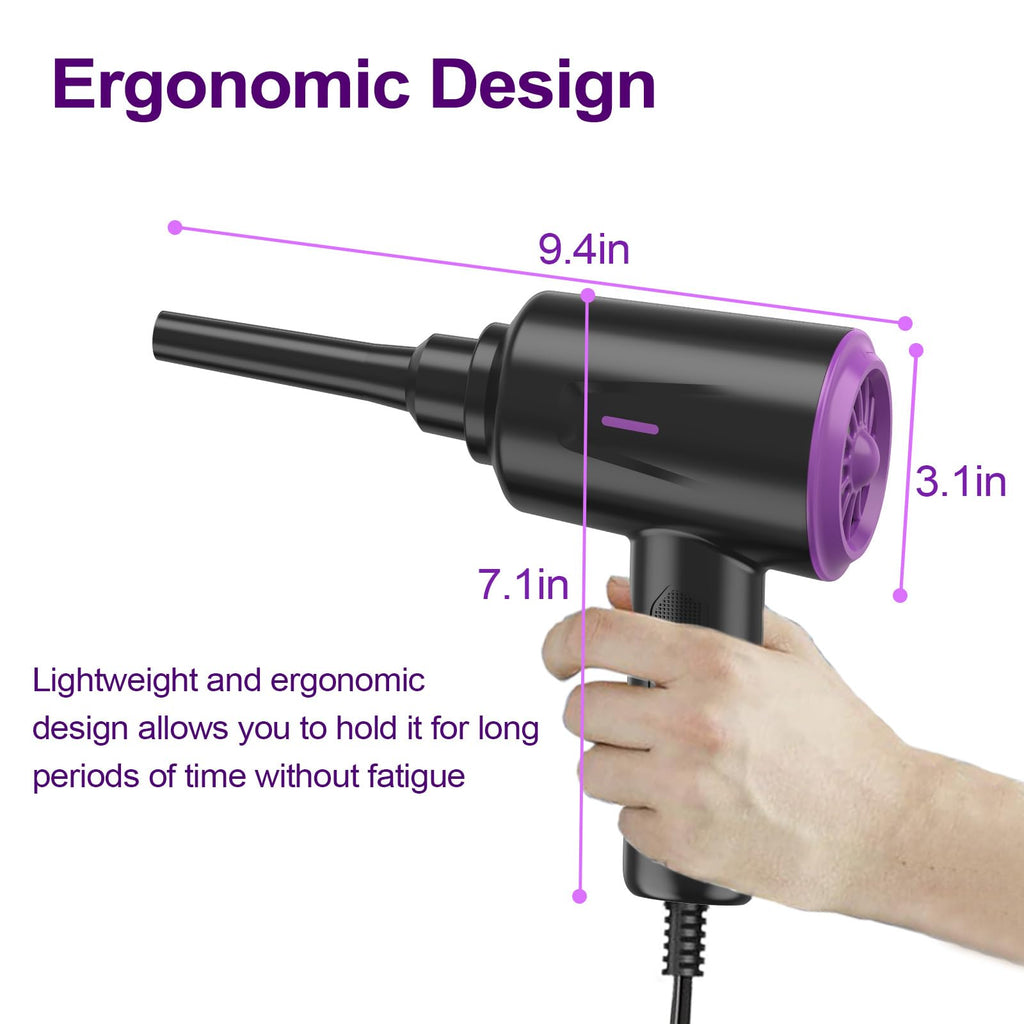 Meudeen Air Duster - Electric Air Blower - 5.74oz High Power Cleaning for Computer - PC - 2 Gear Compressed Air - Flex Gamingproduct_type