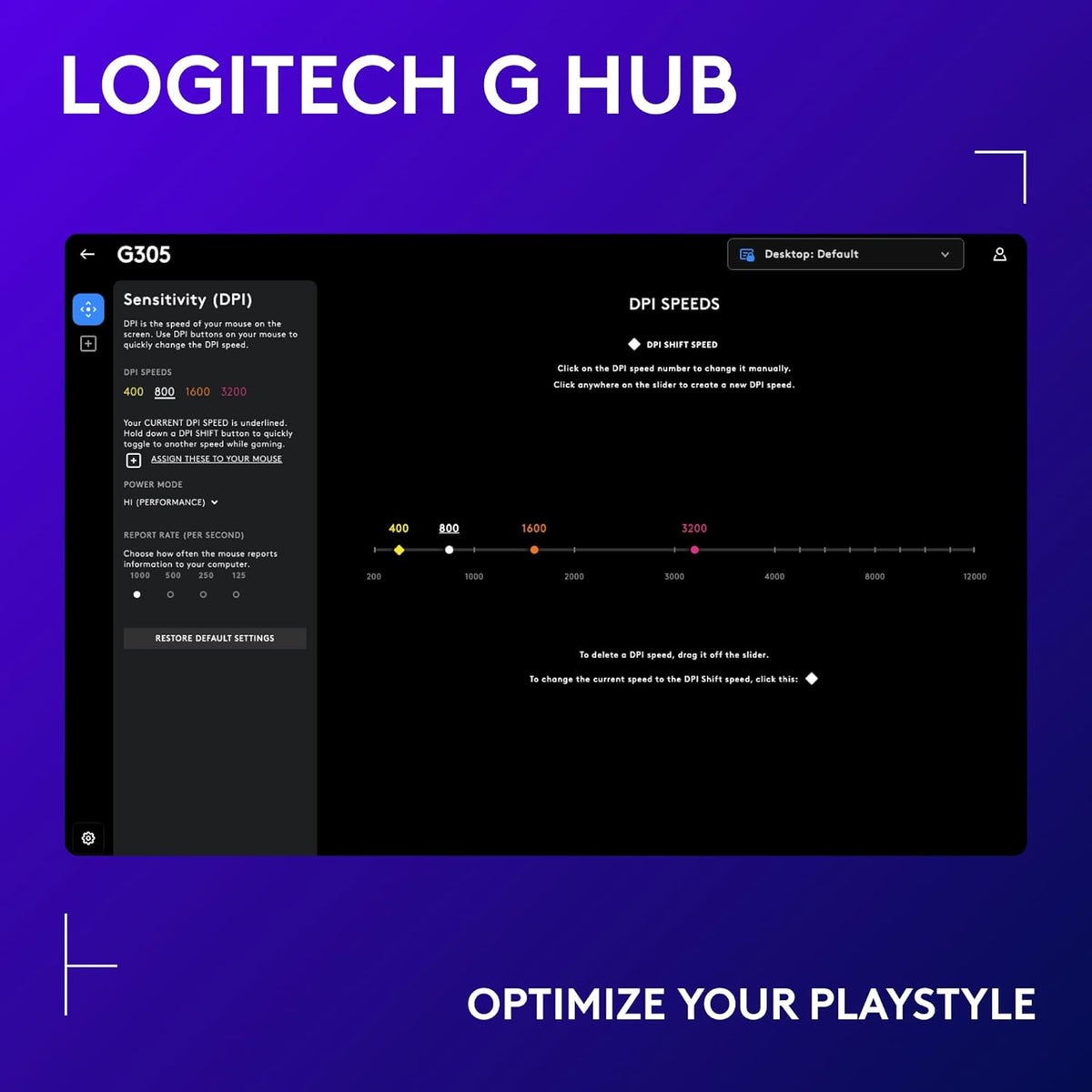 Logitech G305 LIGHTSPEED Wireless Gaming Mouse – 5 Colors