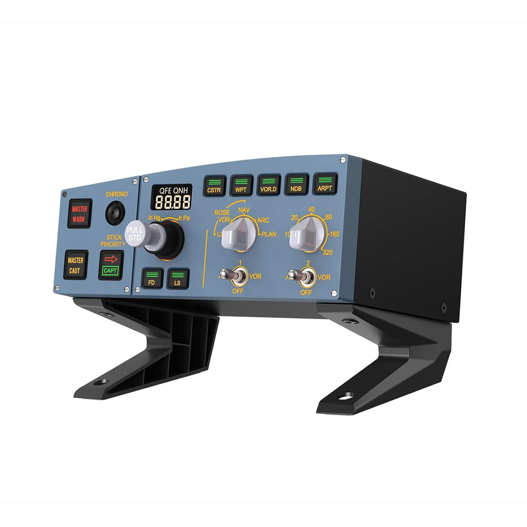 MiYee WINGFLEX A320 EFIS Flight Simulator Electronic Flight Instrument System with Dual-Color LCD Warning Panel and Plug-and-Play USB Connectivity Real Aircraft Feel - Flex Gamingproduct_type