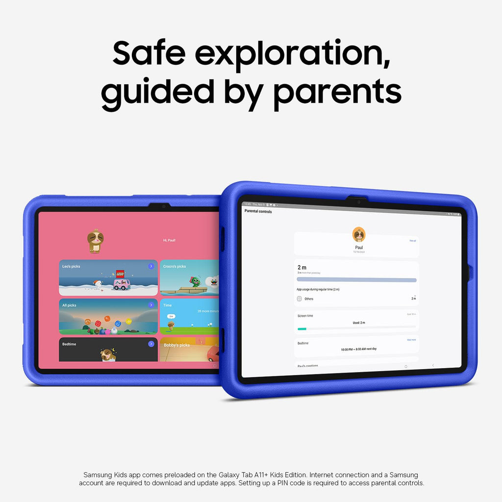Samsung Galaxy Tab A11+ Tablet – 2 Styles, 2 Storage Options & 4 Colors