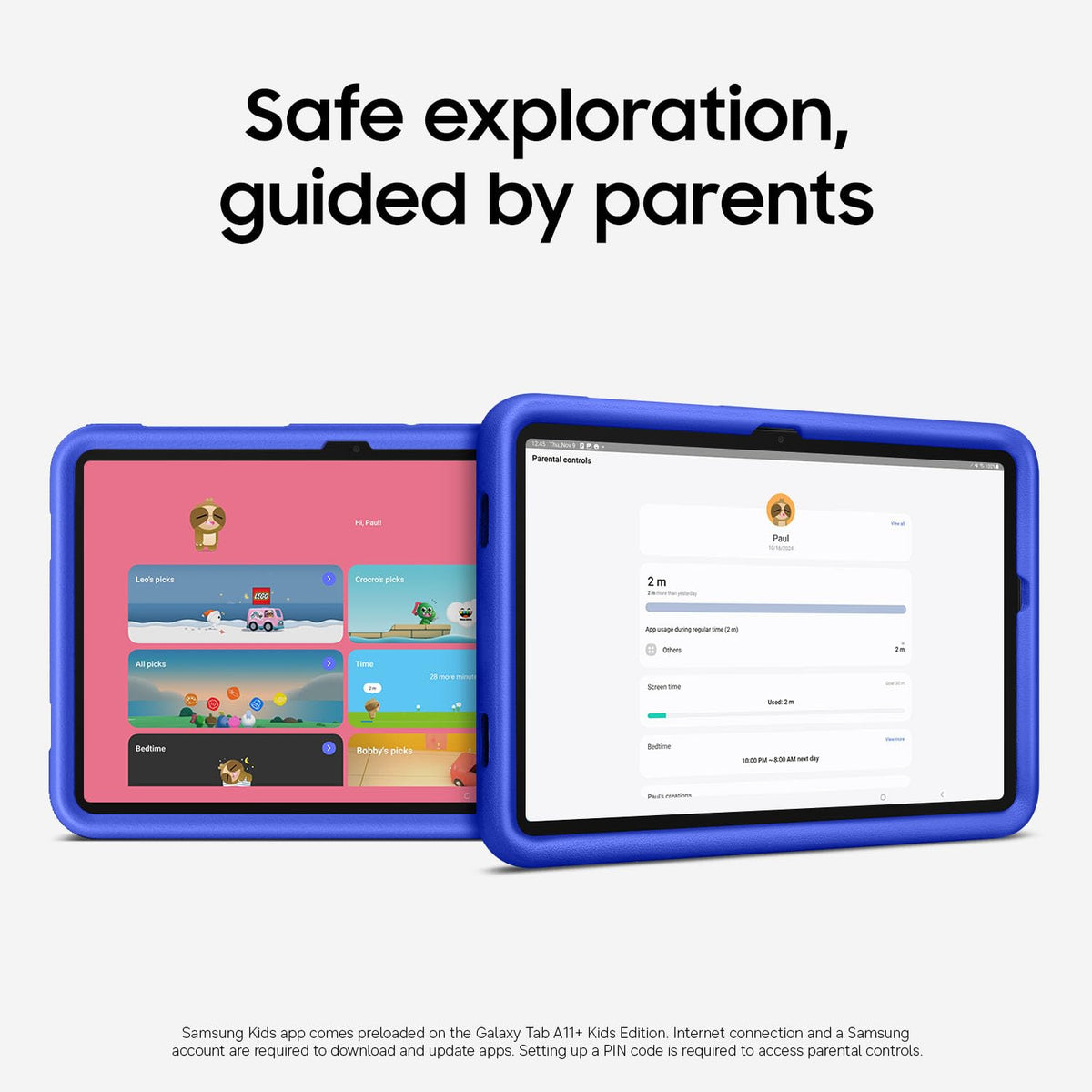 Samsung Galaxy Tab A11+ Tablet – 2 Styles, 2 Storage Options & 4 Colors