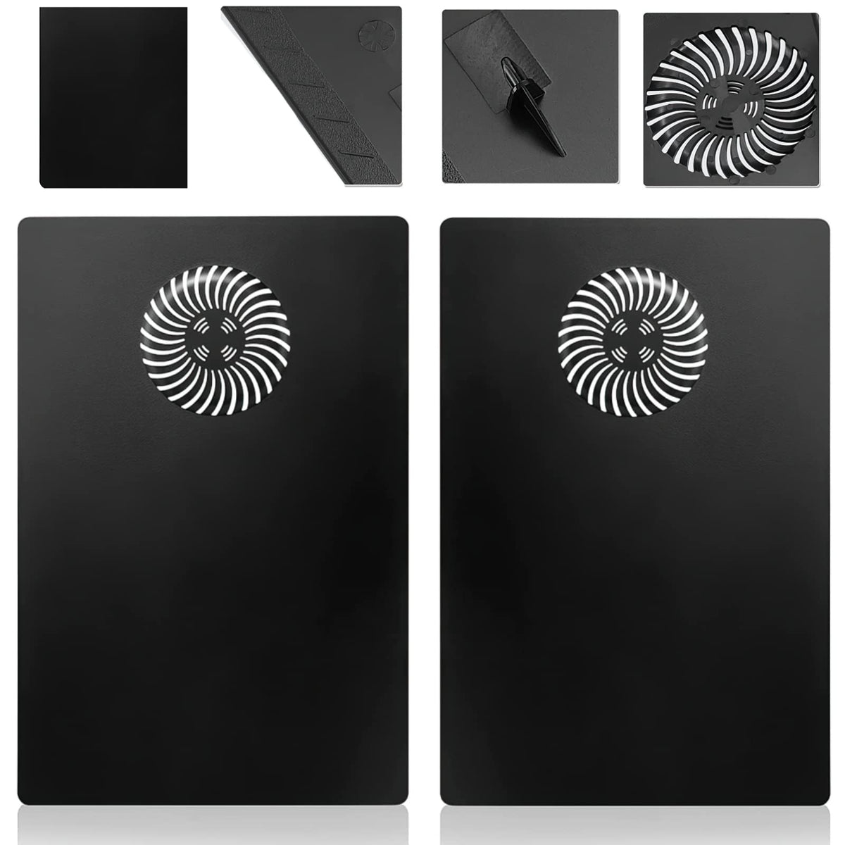 Digital Edition Faceplate Cover Shell with Cooling Vents for PS5 Console Face Plate, Accessories Compatible with PlayStation 5 Protective Replacement Panels (Gray Camouflage) - Flex Gamingproduct_type
