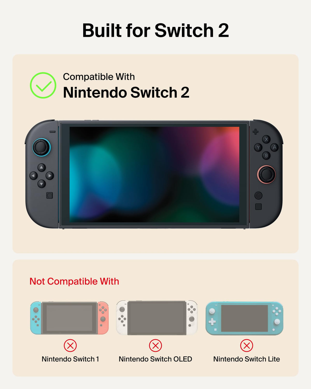 Belkin Charging Case Pro for Nintendo Switch 2 – 3 Colors