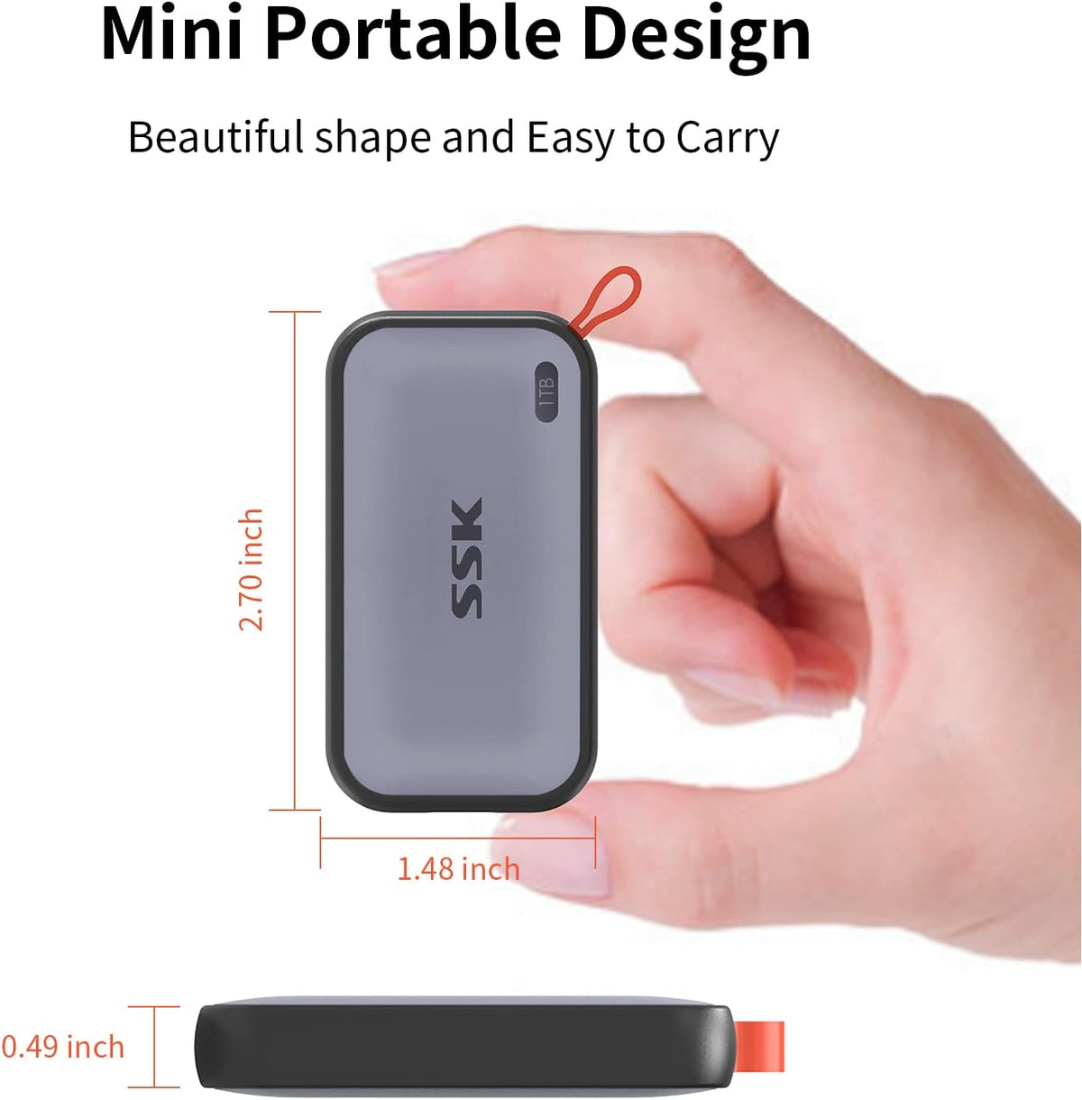 SSK Portable SSD – 250GB, 500GB, 1TB & 4TB