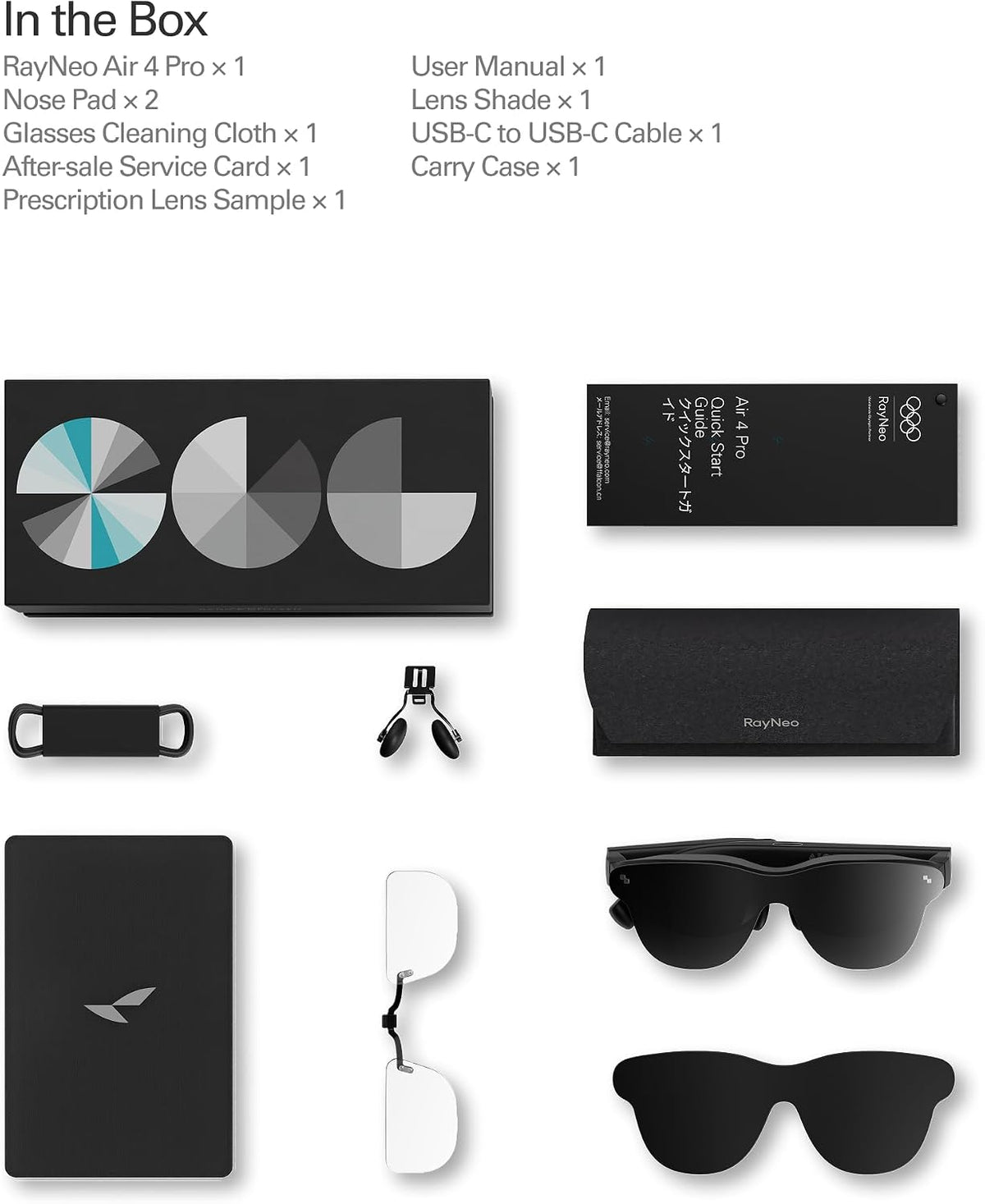 RayNeo Air 4 Pro AR Glasses – HDR10 120Hz