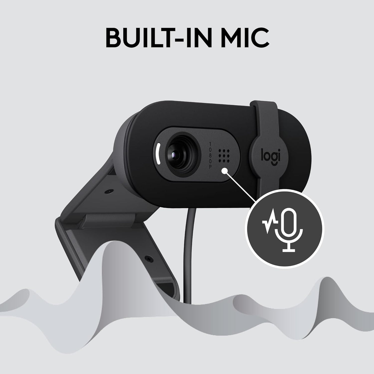 Logitech Brio 101 Full HD 1080p Webcam – 2 Colors & 2 Sizes