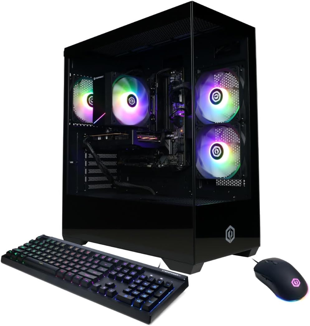 CyberPowerPC Gamer Xtreme Gaming PC – Intel Core i5-14400F & RTX 5060 8GB