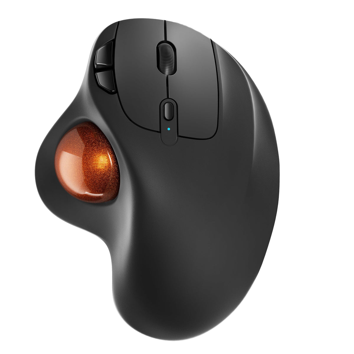Nulea M501 Wireless Trackball Mouse, Rechargeable Ergonomic, Easy Thumb Control, Precise & Smooth Tracking, 3 Device Connection (Bluetooth or USB Receiver), Compatible for PC, Laptop, Mac, Windows. - Flex Gamingproduct_type