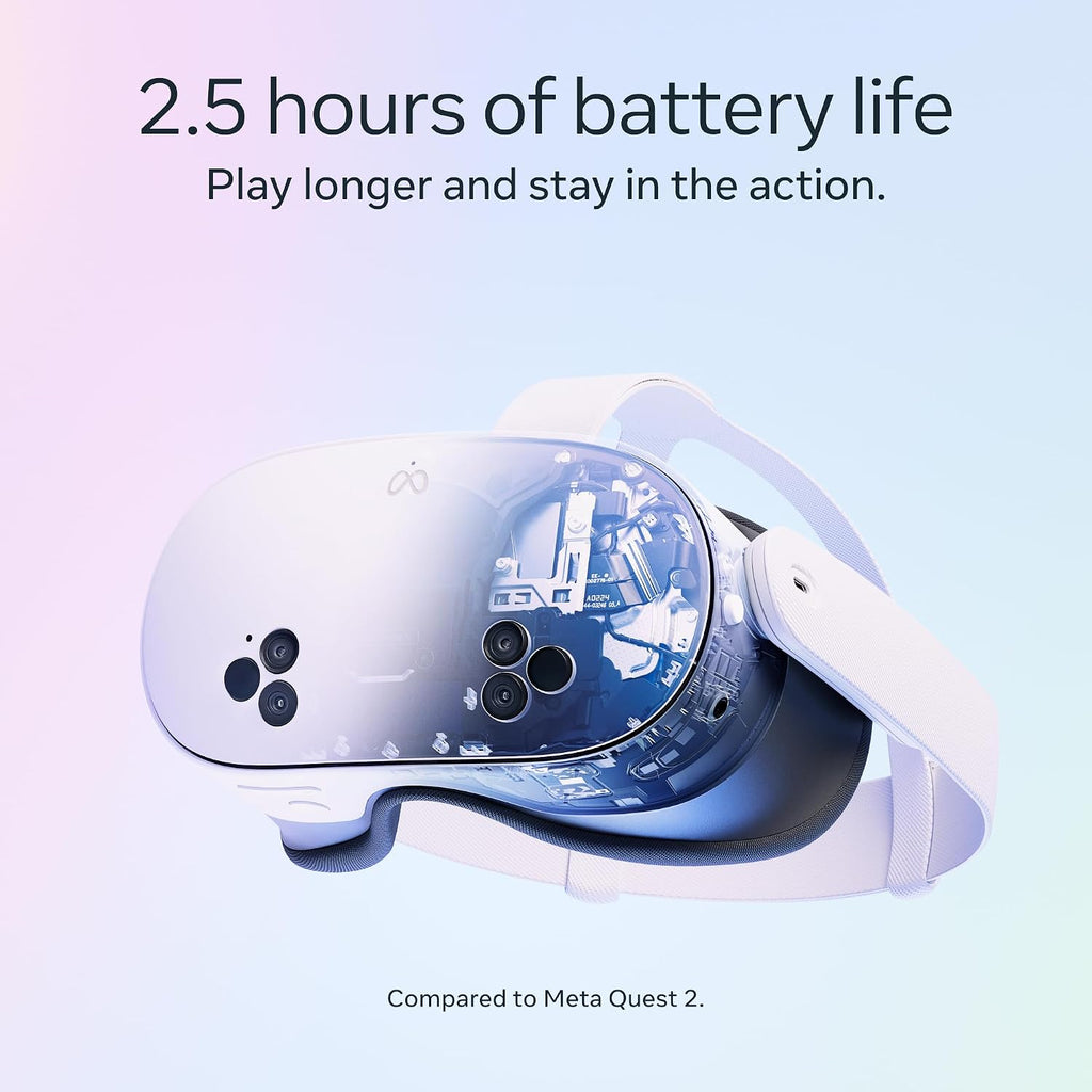 Meta Quest 3S VR Headset – 2 Storage Sizes & 3 Bundles