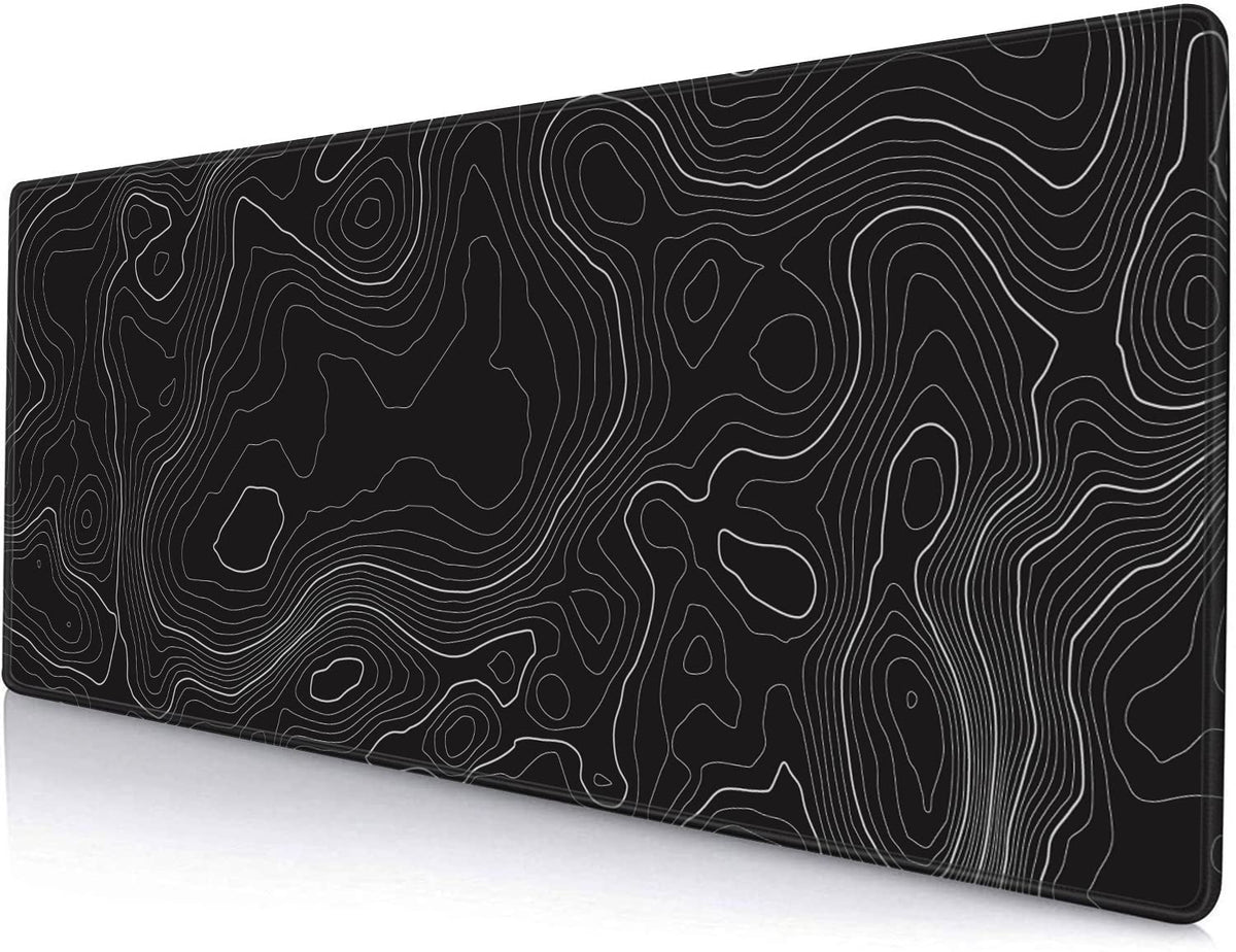 Gaming Mouse Pad, Large Non-Slip Rubber Base Mousepad, Keyboard Mouse Mat, Desk Pad with Stitched Edges, 31.5x11.8inch, Dazzling Galaxy - Flex Gamingproduct_type