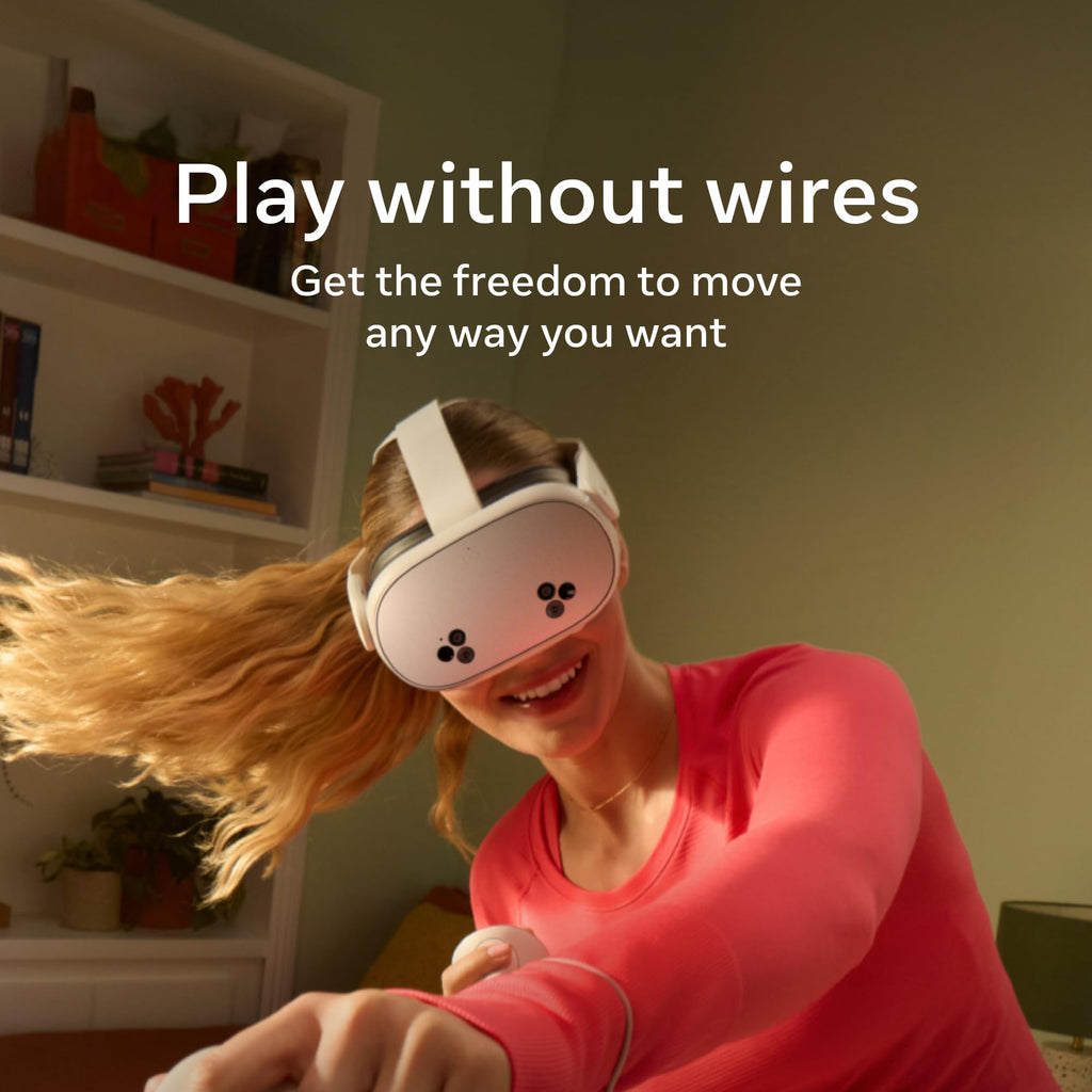 Meta Quest 3S VR Headset – 2 Storage Sizes & 3 Bundles