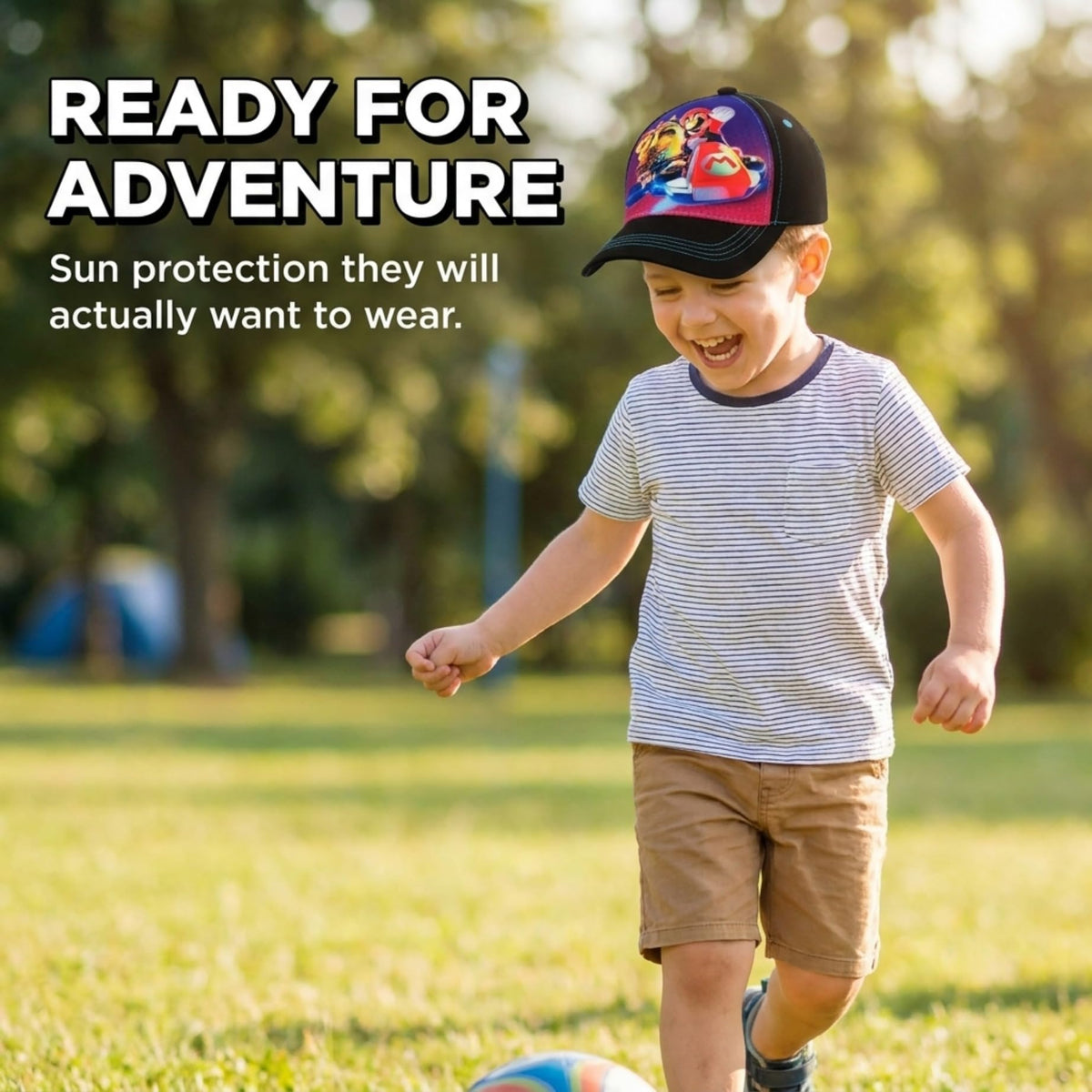 Nintendo Boys' Nintendo Boys' Baseball Cap - Flex Gamingproduct_type