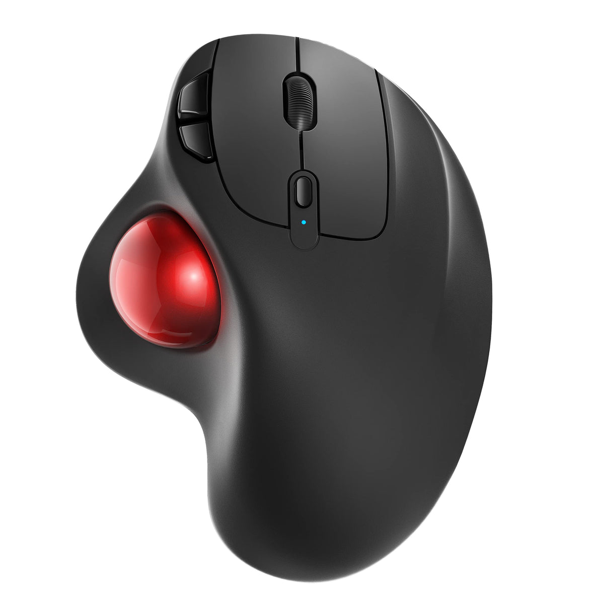 Nulea M501 Wireless Trackball Mouse, Rechargeable Ergonomic, Easy Thumb Control, Precise & Smooth Tracking, 3 Device Connection (Bluetooth or USB Receiver), Compatible for PC, Laptop, Mac, Windows. - Flex Gamingproduct_type