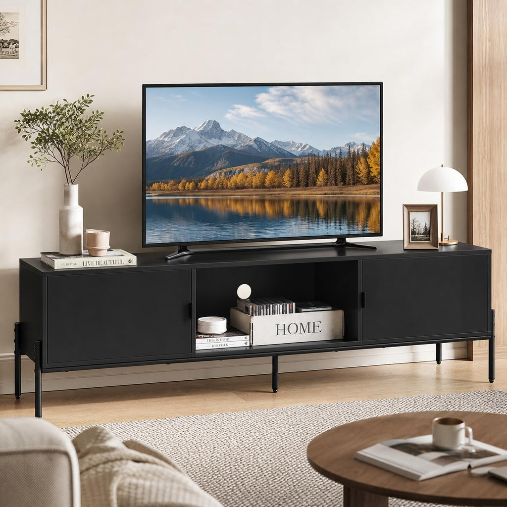 WLIVE 58-Inch TV Stand for TVs up to 65 Inches – 3 Colors